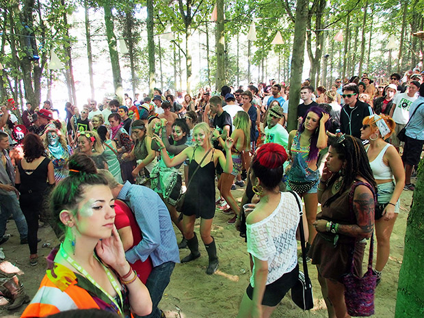 Photos of Boomtown Fair festival 2013 at The Bowl, Matterley Estate, nr. Winchester, Hampshire with music, theatre, comedy and art, Thursday 8th -Sunday 11th August 2013