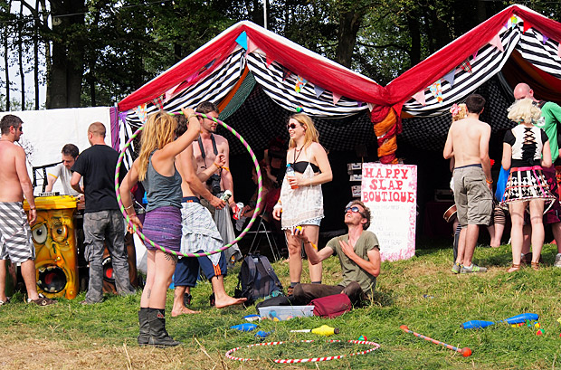 Quotes and reports from Boomtown Fair festival 2012 at The Bowl, Matterley Estate, nr. Winchester, Hampshire with music, theatre, comedy and art, Thursday 9th until Sunday 12th August 2012