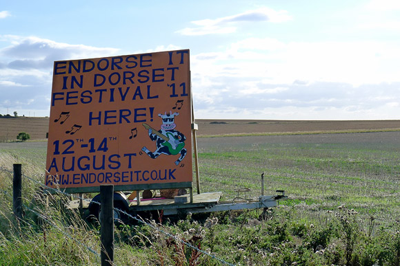 Endorse it in Dorset Festival photos and features, 12th - 14th August 2011, Oakley Farm, Six Penny Handley, Dorset, Englan