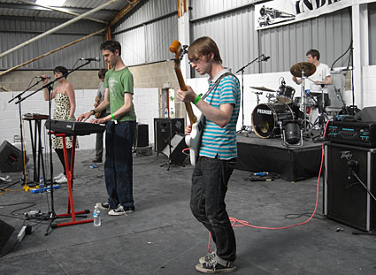 Indietracks indiepop festival, Midland Railway, Butterley and Swanwick, England, July 2008