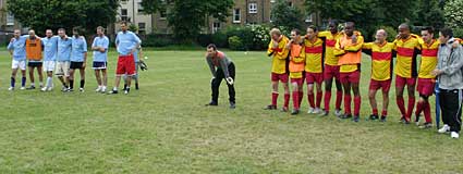 Penalty shoot out, Loony Left Cup, 2005