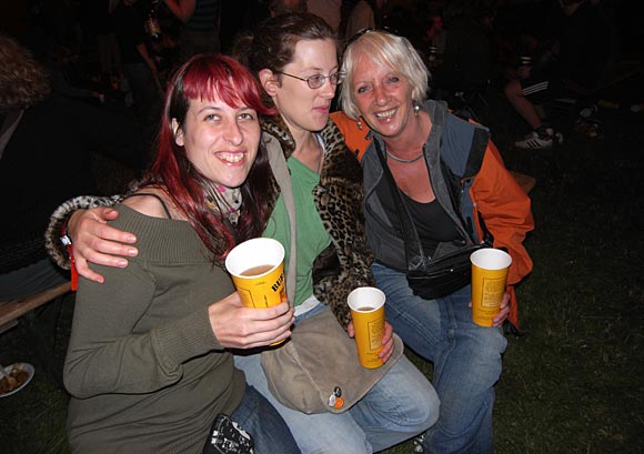 Chums at Glastonbury, photos from the Glastonbury festival June, 2007