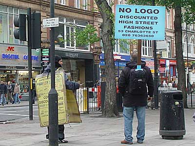 No Logo, Tottenham Court Road London W1