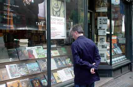 Shipley Specialist Art Booksellers, 70, Charing Cross Road, London WC2