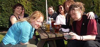 Drinking in the Bulls Head, Chislehurst