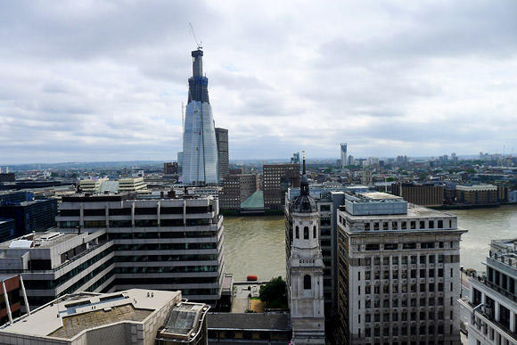 Climbing the 330 year old Monument tower in central London