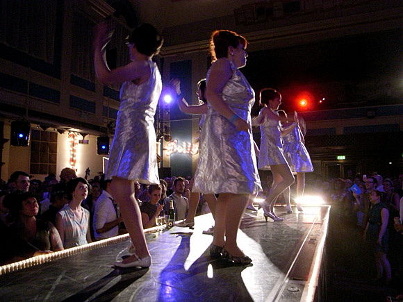 Gross Indecency party by Club Duckie with the Actionettes, Camden Centre, London, England, July 3rd, 2010