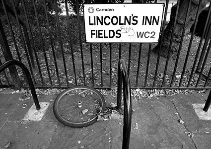 A walk around Holborn, Lincoln's Inn Fields, the Law Courts and the Strand, London WC2