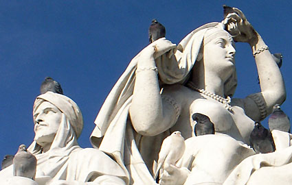 Albert memorial, Hyde Park, London