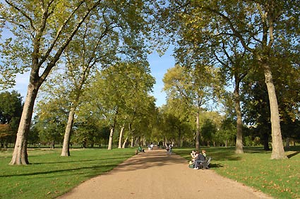Sunday afternoon scene, Hyde Park, London