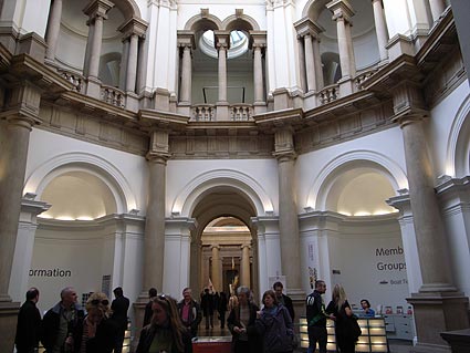 Tate Britain. A walk from Pimlico to Warren Street, March 2007