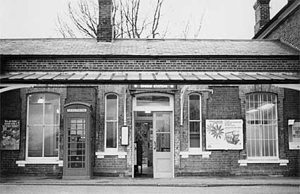 Ongar station building, Epping to Ongar railway line, Essex
