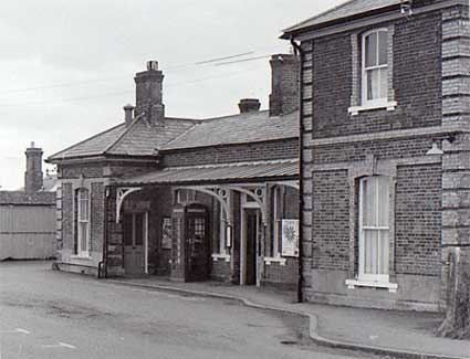 Ongar station building, Epping to Ongar railway line, Essex
