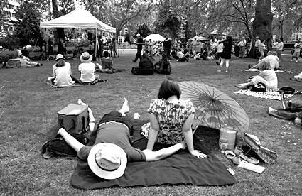 PG Wodehouse Picnic, Russell Square