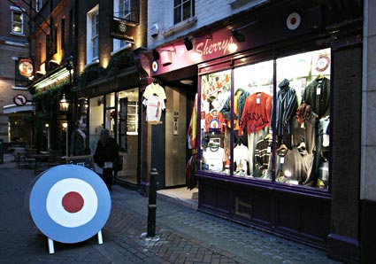 Sherry's mod clothing store,  24 Ganton Street, London 