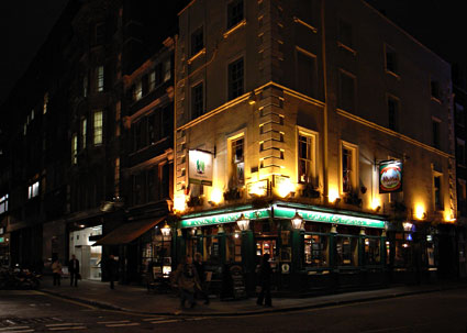 The Coach and Horses, Greek Street, London