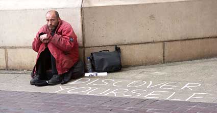 Beggar, South Bank, London