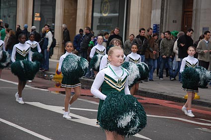 St Patrick's Day Parade - photos of the parade on Piccadilly, London, March 18th 2007