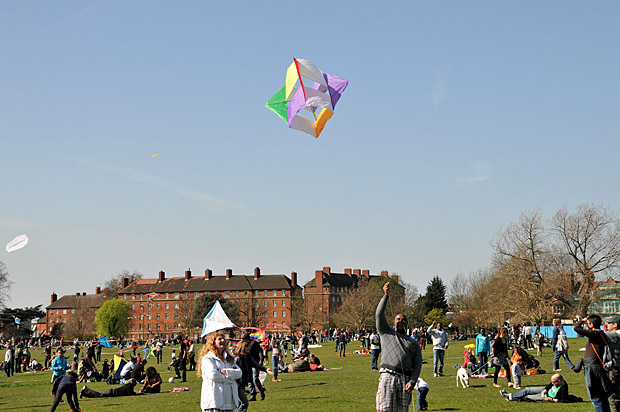 Streatham Kite Day, Streatham Common, south London, 1st April 2012