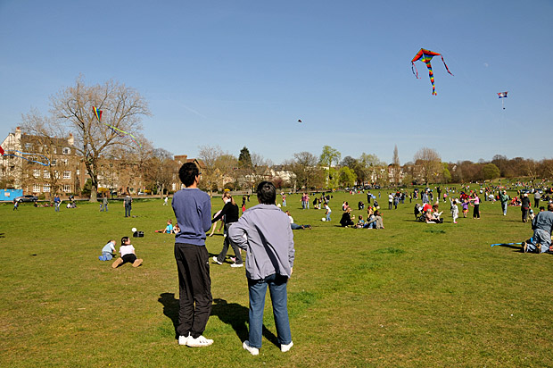 Streatham Kite Day, Streatham Common, south London, 1st April 2012