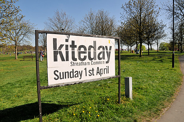 Streatham Kite Day, Streatham Common, south London, 1st April 2012