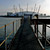 East India Basin - Views across the Thames to the Greenwich Peninsula and the Dome