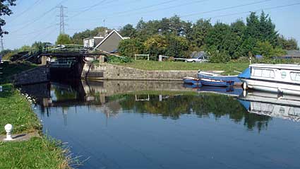 Lock gates, The Lea Navigation, Middlesex