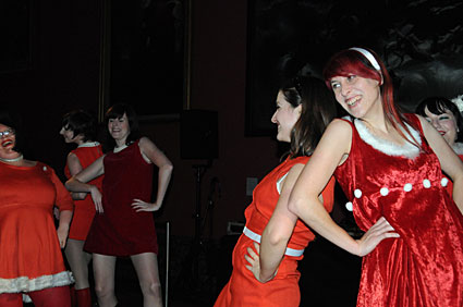 Actionettes at Tate Britain, Pimlico, London, Weds, 19th December 2007