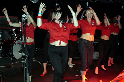 Ladyfest at Camden Underworld with the Actionettes, Peggy Sue and the Pirates, Betty and the Werewolves and The Priscillas