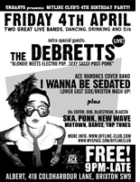 Offline at the Albert, Brixton, London SW9 Friday 4th April