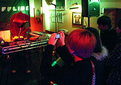 Offline at the Prince Albert with The Tenets and Anchorsong playing live - Coldharbour Lane, Brixton, London Friday 20th February 2009