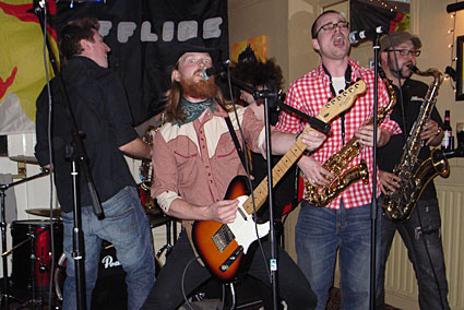 Offline at the Prince Albert with Radio Luxembourg and Danny Fontaine and the Horns of Fury, Coldharbour Lane, Brixton, London Saturday, 23rd May 2008