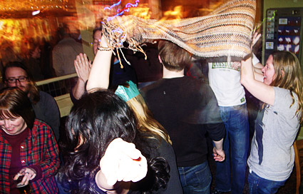 Offline Christmas party at the Prince Albert with The Display Team - Coldharbour Lane, Brixton, London Friday 18th December 2009
