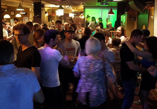 DJ night 20th June 2014 at Offline Club at the Prince Albert, 418 Coldharbour Lane, Brixton, London SW9, with DJs playing ska, electro, indie, punk, rock'n'roll, big band, rockabilly and skiffle