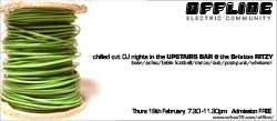 Download flyer for Offline at the Ritzy