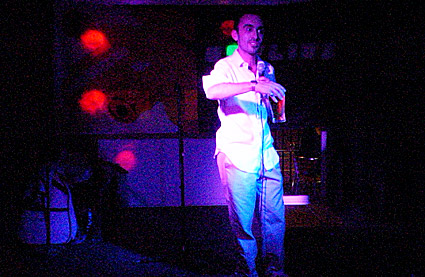 Comedy special at the Albert Offline club with Jessica Delfino - Coldharbour Lane, Brixton, London Saturday 31st July 2009