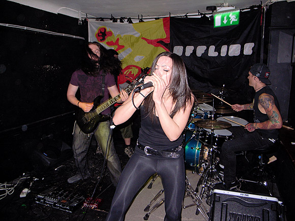 Thrash metal vs grime hip-hop at the Brixton Offline Club with Mortad and James Pyke, Prince Albert, 418 Coldharbour Lane, Brixton, London SW9, 8th April 2011