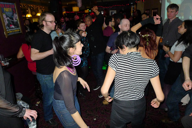 New Year's Eve Party at Offline Club at the Prince Albert, 418 Coldharbour Lane, Brixton, London SW9, with DJs playing ska, electro, indie, punk, rock'n'roll, big band, rockabilly and skiffle