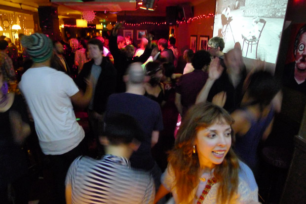 New Year's Eve Party at Offline Club at the Prince Albert, 418 Coldharbour Lane, Brixton, London SW9, with DJs playing ska, electro, indie, punk, rock'n'roll, big band, rockabilly and skiffle