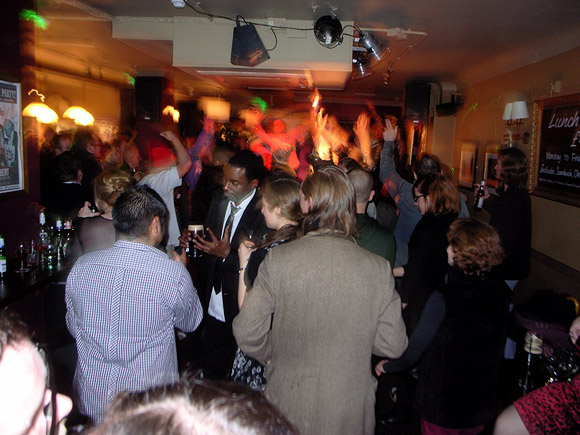 Sat 31st December 2011: NEW YEAR'S EVE PARTY at the Brixton Offline Club, Prince Albert, 418 Coldharbour Lane, Brixton, London SW9 with James Pyke