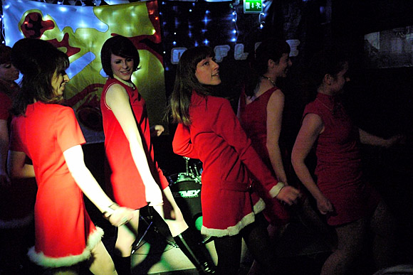Brixton Offline Christmas party with the Actionettes, Dr Vampire, Werewandas and DJs at the Prince Albert, 418 Coldharbour Lane, Brixton, London SW9, 17th December 2010