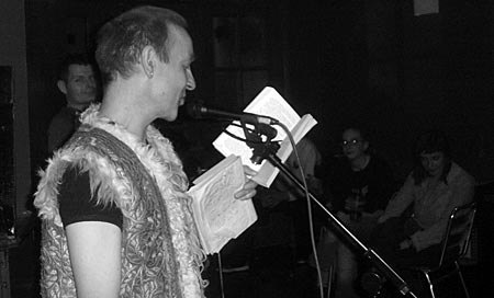 Martin Millar at Offline 10  at the Dogstar, Brixton, Thursday 11th November 2004.