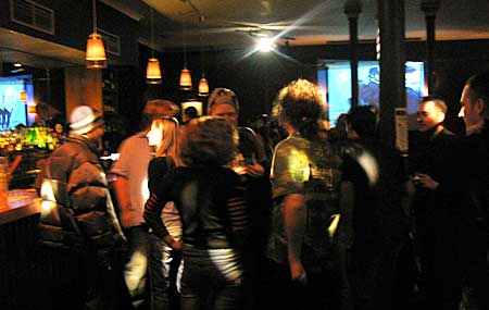 Main room crowd scene, OFFLINE club at the Dogstar, Brixton, Thursday 27th January 2005, urban75 club night, London.