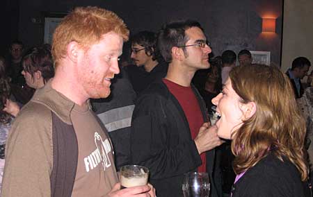 Crowd shot, OFFLINE club at the Dogstar, Brixton, Thursday 27th January 2005, urban75 club night, London.