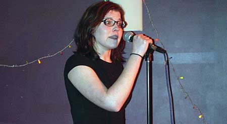Rhian Edwards, OFFLINE club at the Dogstar, Brixton, Thursday 24th February 2005.