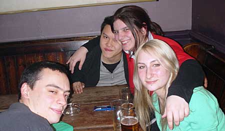 People at Offline., OFFLINE club at the Dogstar, Brixton, Thursday 24th February 2005, urban75 club night, London.