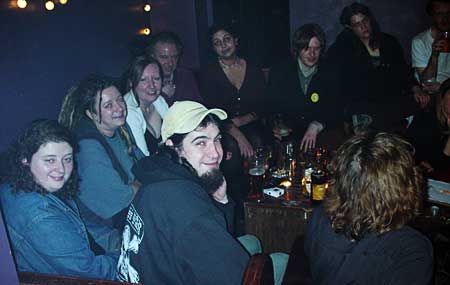 Back room crowd at OFFLINE club at the Dogstar, Brixton, Thursday 31st March 2005, urban75 club night, London.