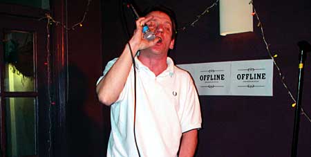 Jack Blackburn, OFFLINE club at the Dogstar, Brixton, Thursday 31st March 2005, urban75 club night, London.