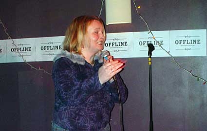 Sheena Salmon  OFFLINE club at the Dogstar, Brixton, Thursday 28th April 2005, urban75 club night, London.