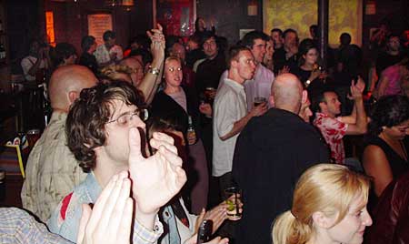 JC001, OFFLINE club at the Dogstar, Brixton, Thursday 26th May 2005, urban75 club night, London.